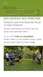 Mobile Screenshot of muenchner-blechreiz.de